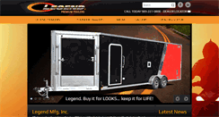 Desktop Screenshot of legendmfginc.com